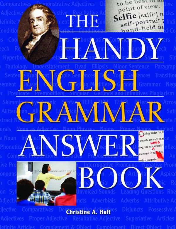 Review Of The Handy English Grammar Answer Book 9781578595204 Foreword Reviews