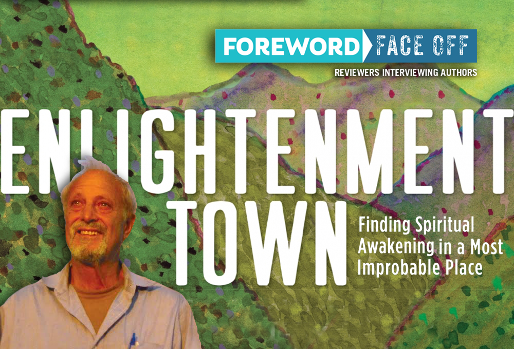 Enlightenment Town cover and Author