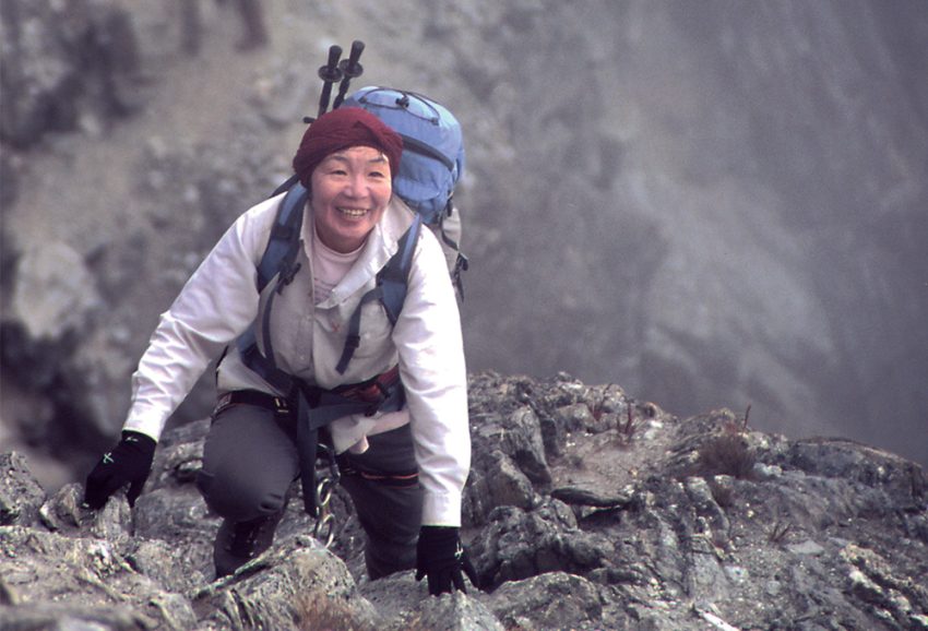 Artwork from Honouring High Places: The Mountain Life of Junko Tabei by Junko Tabei